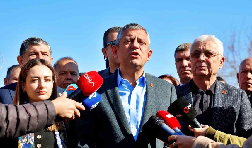 Özgür Özel'den 'Tanju Özcan' açıklaması