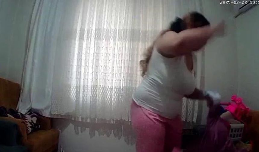 Şüphe üzerine koyduğu kameradan bebeğine şiddet çıktı