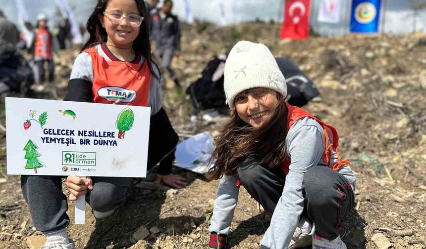 '81 İlde 81 Orman' projesi ilkbahar dikimleriyle devam ediyor