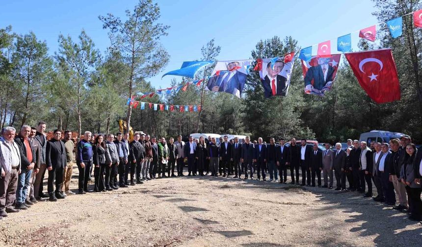 Aksu'da Sahipsiz Hayvan Bakımevi ve Doğal Yaşam Alanı'nın temeli atıldı