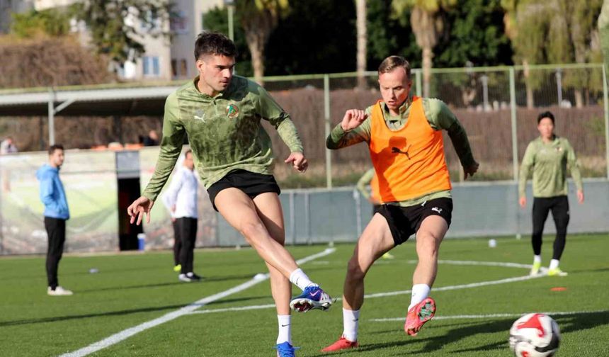 Alanyaspor, Gençlerbirliği maçı hazırlıklarına başladı