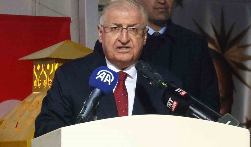 Bakan Güler: 'Türkiye bu süreçte ateşkesin sağlanmasını, diplomasinin yeniden devreye girmesini savunan tutum ortaya koymaktadır'