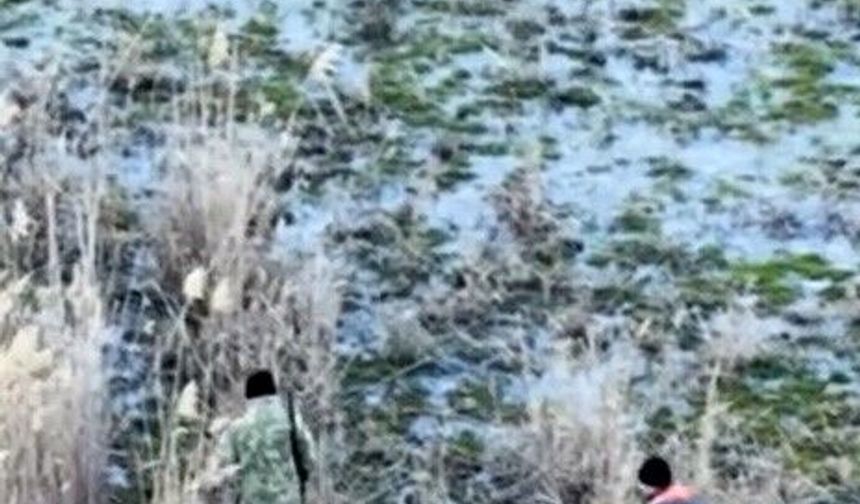 Burdur'da kaçak avcılar drondan kaçamadı