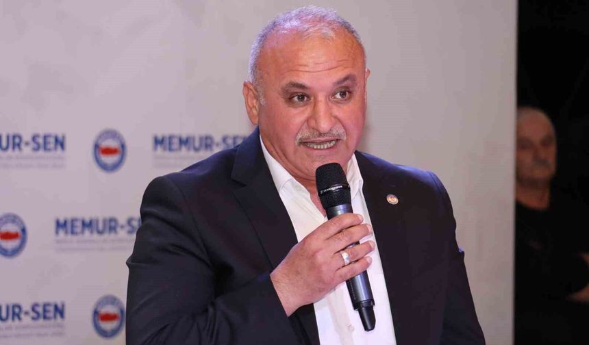 Eğitim-Bir-Sen Antalya Şube Başkanı Miran: 'Eğitimciler sahipsiz değildir'