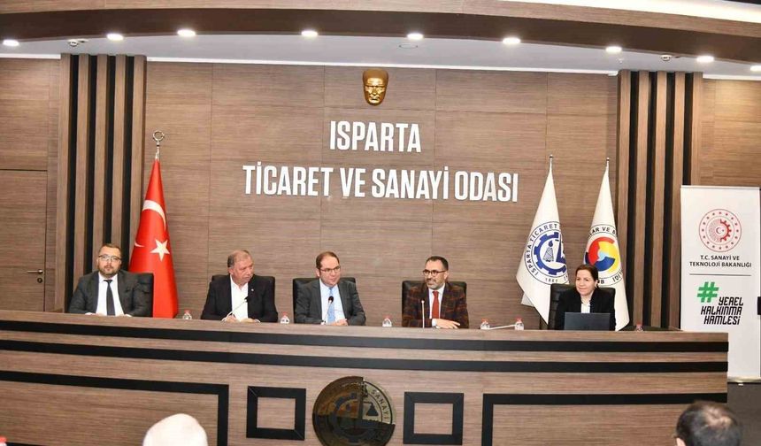 Isparta'da yerel kalkınma hamlesi tanıtıldı: Dört stratejik alana yatırım çağrısı