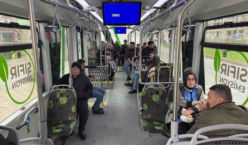 Kahramanmaraş'ta Ramazan Bayramı'nda ücretsiz ulaşım hizmeti: 3 günde 16 bin 740 biniş