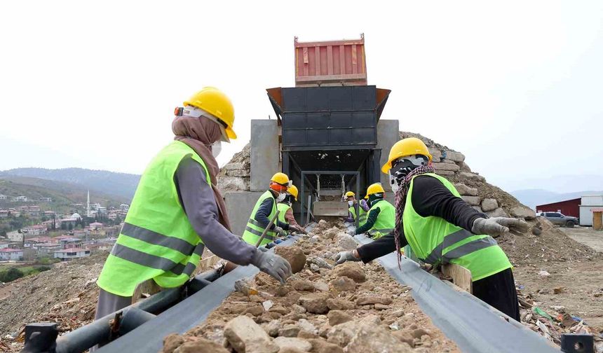 Kahramanmaraş'ta sıfır atıkta örnek çalışmalar