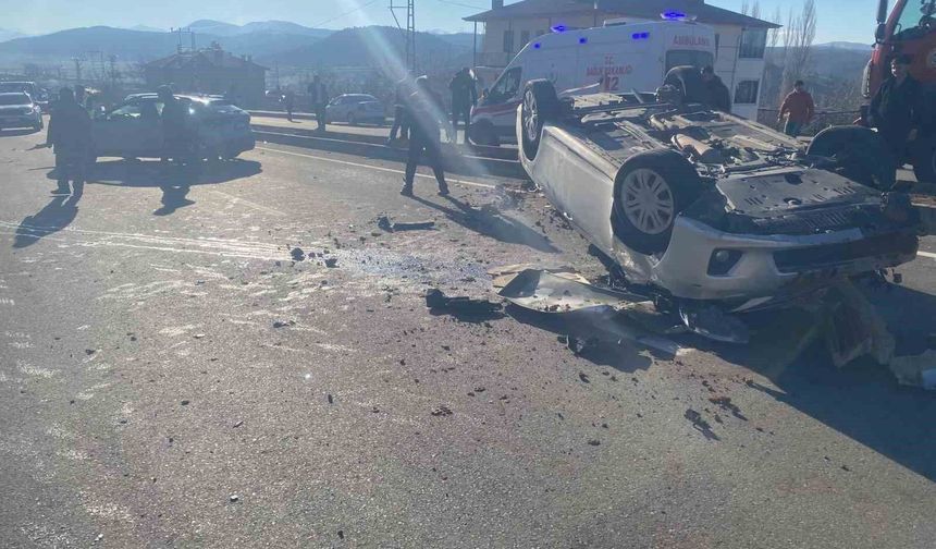 Kahramanmaraş'ta trafik kazası: 2 yaralı