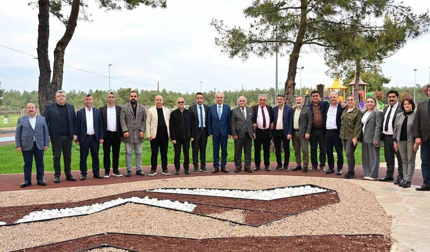 Kocagöz ile ortak akılla yönetilen Kepez'de hizmet turu