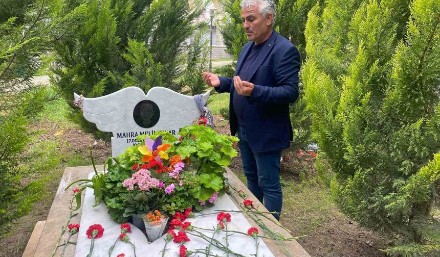 Köpek saldırısıyla hayalleri yarım kalan 10 yaşındaki Mahra'ya mezarı başında buruk anma