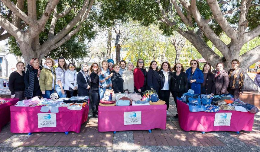 Manavgat'ta kadın emeğine destek büyüyor