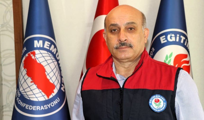 Sarıgeçili: 'Eğitimciye şiddet, bir iş güvenliği sorununa dönüşmüştür'