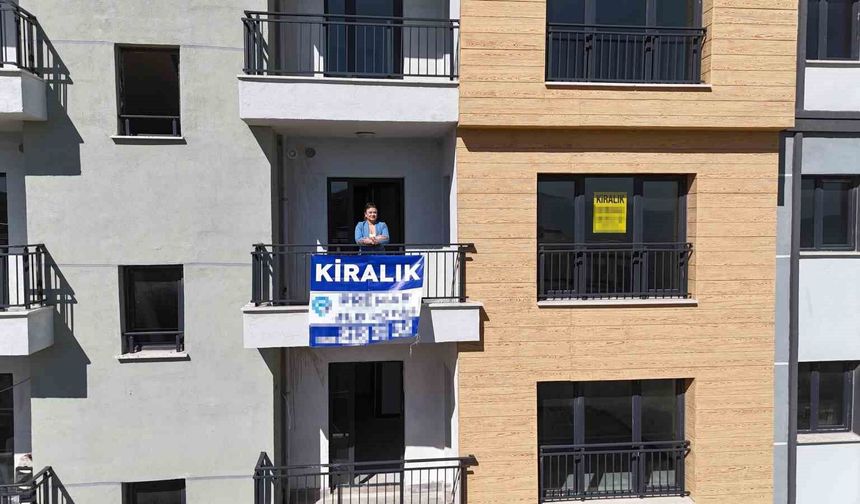 Binlerce konutun teslim edildiği kentte kira fiyatları 7 bin TL'ye kadar düştü