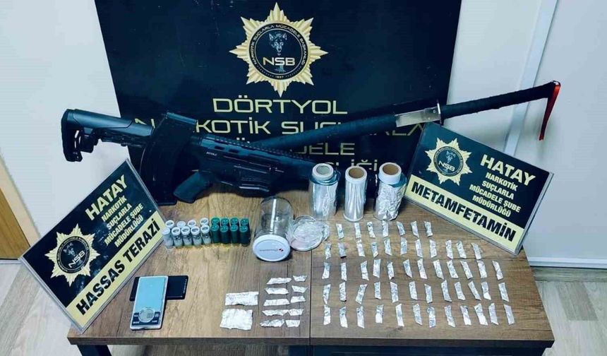 Dörtyol'da Uyuşturucu Operasyonu: 3 şüpheli tutuklandı