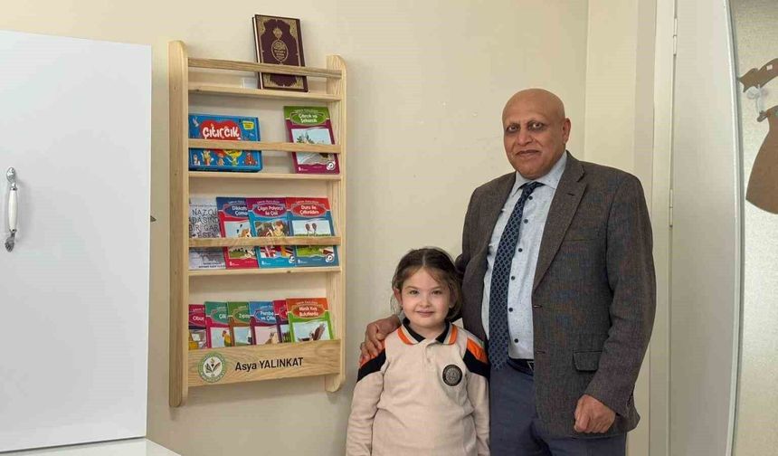 'Her Ev Kütüphane Olsun' Projesiyle 170 öğrencinin evine kütüphane