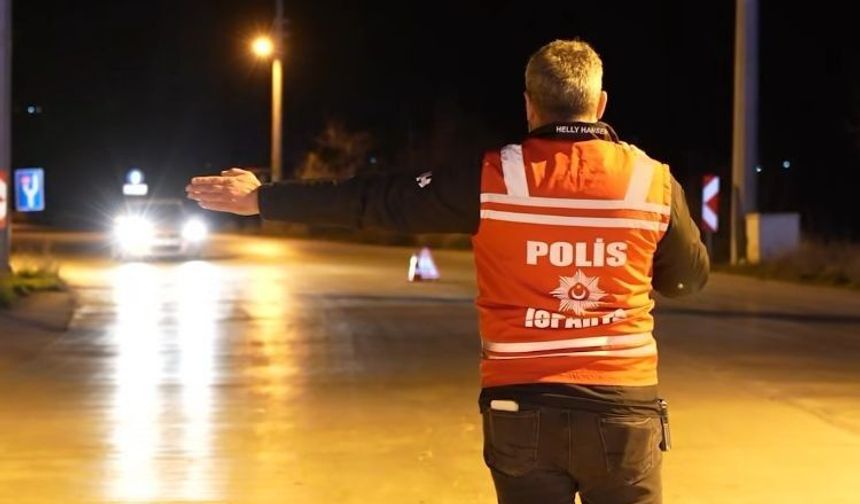 Isparta'da son bir haftada polis denetimlerinde 58 aranan şahıs yakalandı