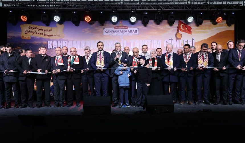 İstanbul'da Kahramanmaraş Tanıtım Günleri başladı