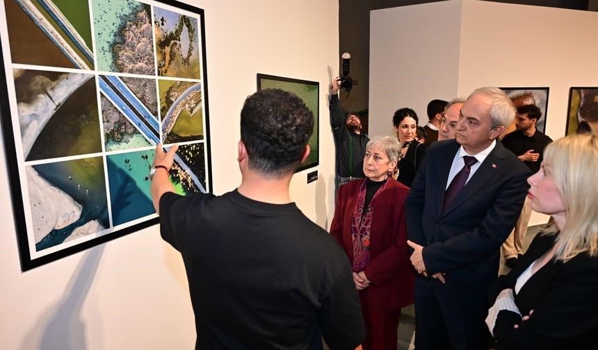 Kepez'de Akdeniz Üniversitesi mezunu genç sanatçıların objektifinden hayat sergisi