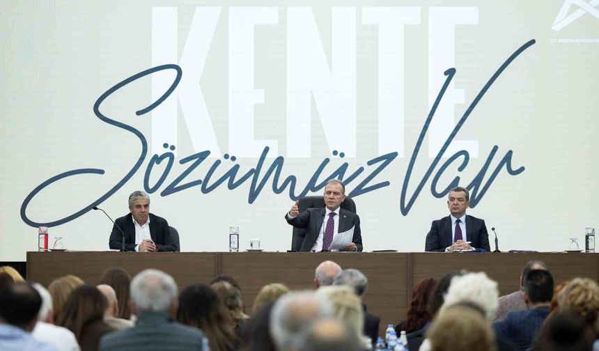 Mersin'de 'Kent Katılımı Buluşmaları' başladı, Seçer projeleri anlattı