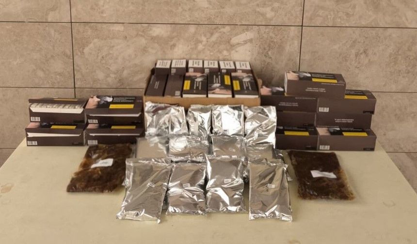 Mersin'de sigara kaçakçılığı ile mücadele