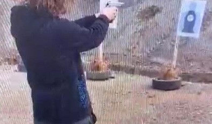 Okul saldırganının poligonda atış yaptığı görüntüler ortaya çıktı