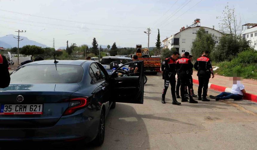 Polisin 'dur' ihtarına uymadı, 15 kilometrelik kovalamaca sonucu yakalandı