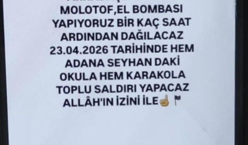 Sosyal medyadan 'saldırı yapacağız' paylaşımına gözaltı