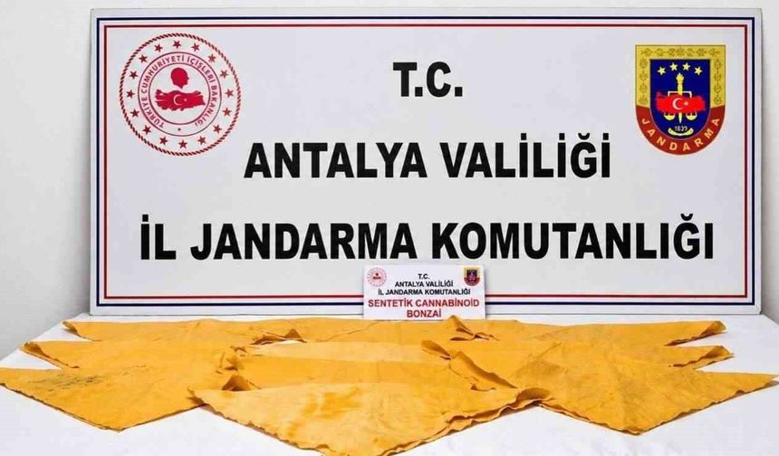 Alanya'da 1 kilo uyuşturucu madde ele geçirildi