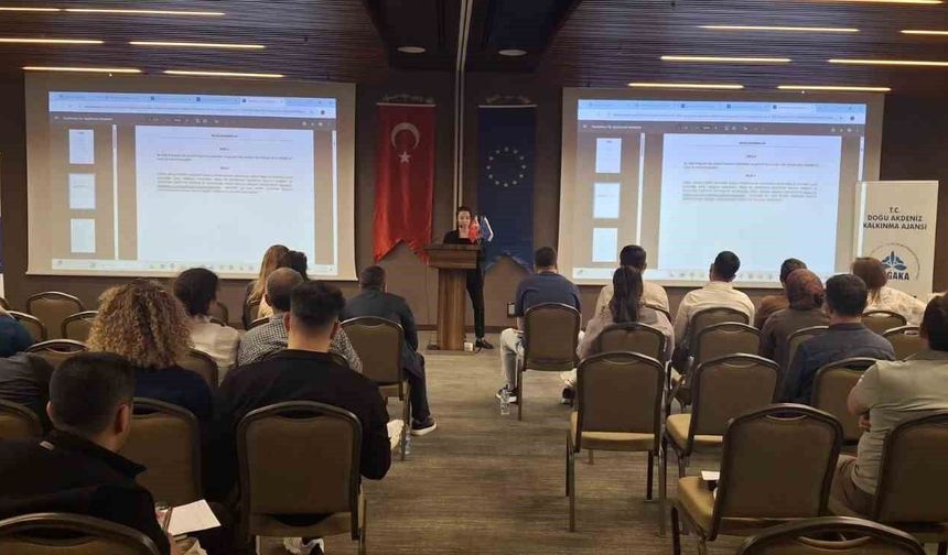 Hatay'da ENHANCER PRO girişimcilik hibe programı tanıtıldı