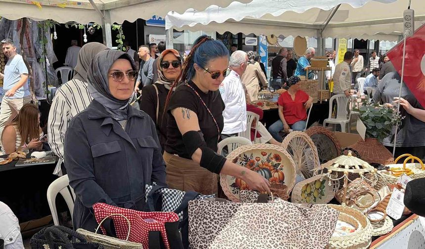 Osmaniye Lezzet Festivali'ne hanım eli değdi
