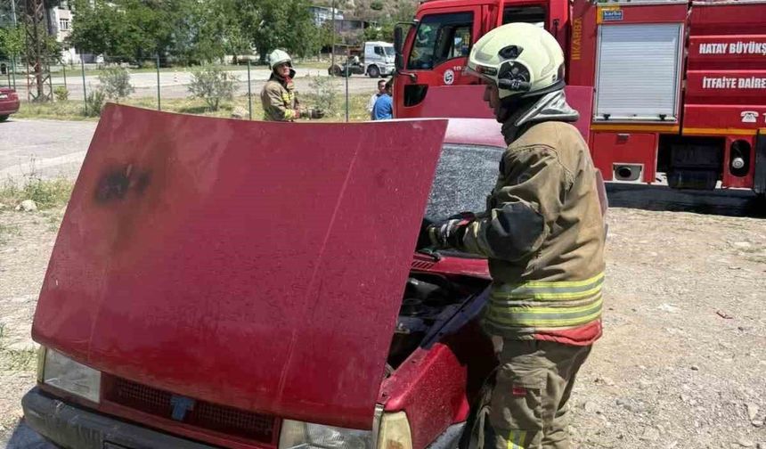 TOFAŞ'ın motoru alevlere teslim oldu