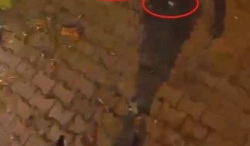 Yere attığı uyuşturucu polisin yaka kamerasına takıldı