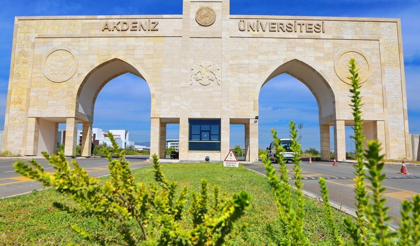 Akdeniz Üniversitesi dünyanın en iyileri arasında