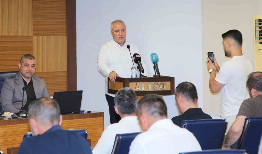 ALTSO Başkanı Erdem: 'Artık konum olarak daha uygun modern bir vergi dairesine ihtiyacımız var'
