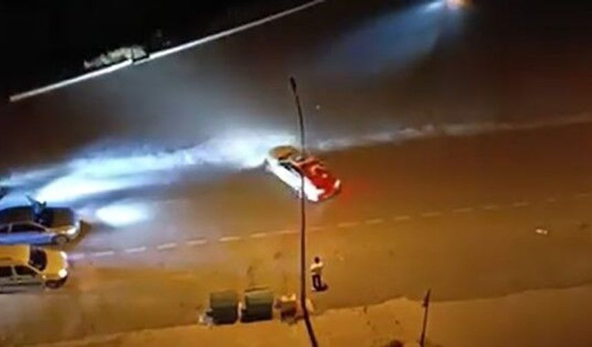 Kahramanmaraş'ta drift atan sürücüye 140 bin TL ceza