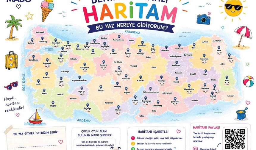 MADO'dan çocuklara karne sürprizi