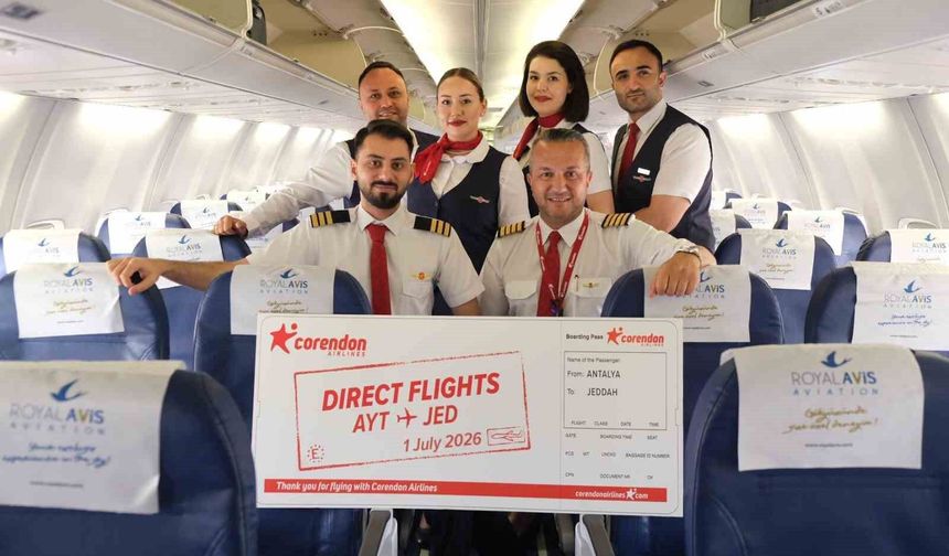 Corendon Airlines umre uçuşlarına yaz sezonunda da devam ediyor