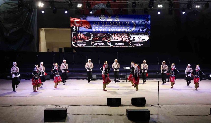 Hatay, Ana Vatana Katılışı'nın 87. yılını konser programıyla kutladı