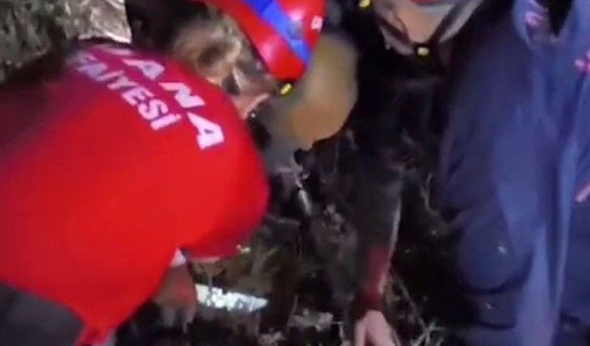 Ormanlık alanda mahsur kalan kişi ekiplerin çalışmasıyla kurtarıldı