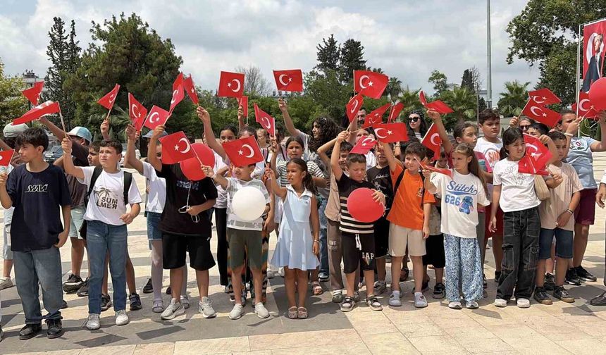 Osmaniye'de 15 Temmuz ruhu hatıra durağında canlandırıldı