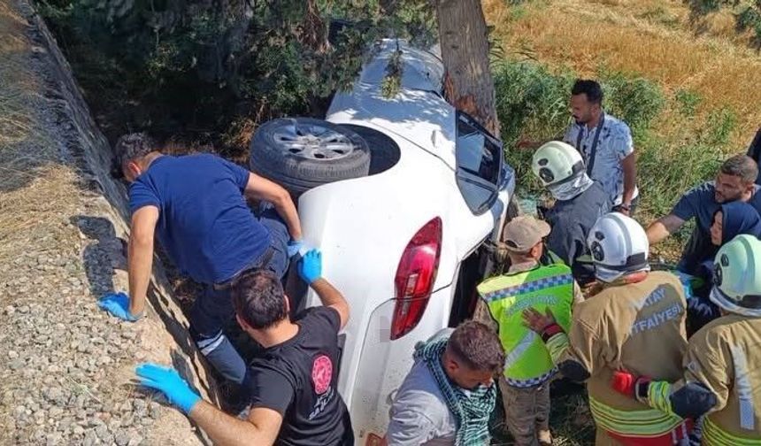 Şarampole devrilen otomobilin sürücüsü günlerdir süren hayat mücadelesini kaybetti
