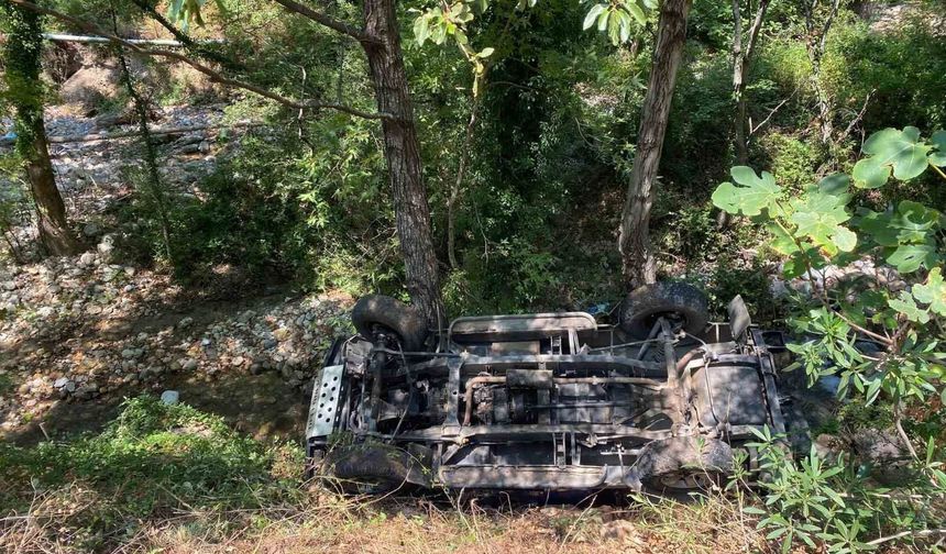 Alanya'da safari aracı devrildi: 11 yaralı