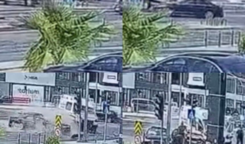 Ambulans ile otomobil çarpıştı: 3'ü sağlık çalışanı 5 yaralı