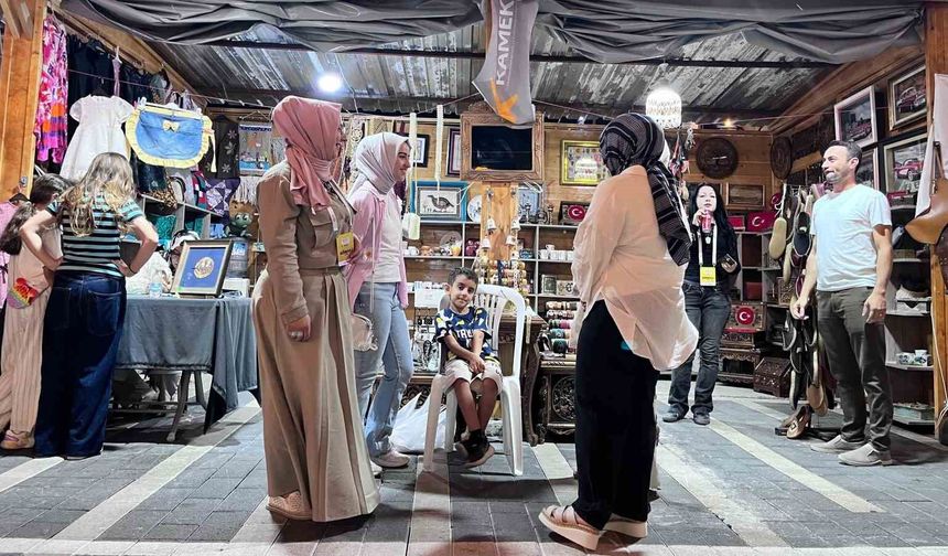 Kahramanmaraş'ta kursiyerlerin el emeği ürünleri Ağustos Fuarında