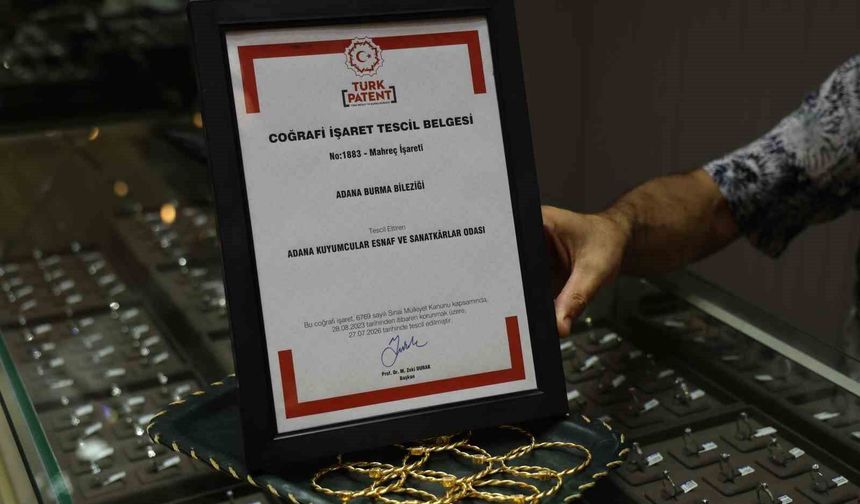 Yüzyıllardır bileklerde: Adana burması tescillendi