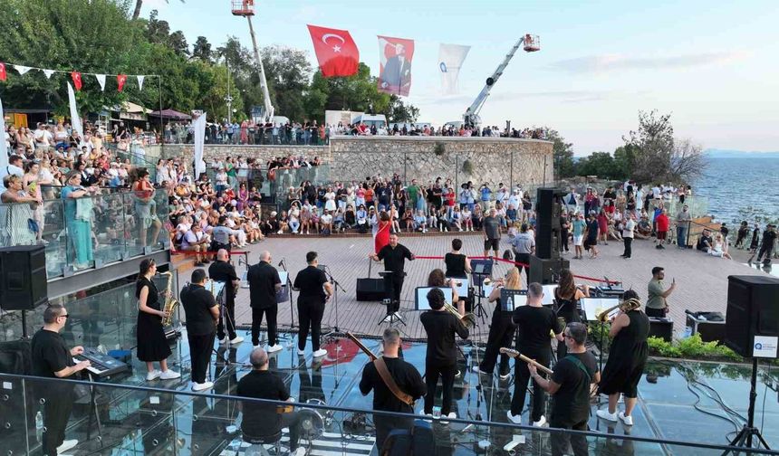 2 bin yıllık atmosferde sanat ve manzara buluştu