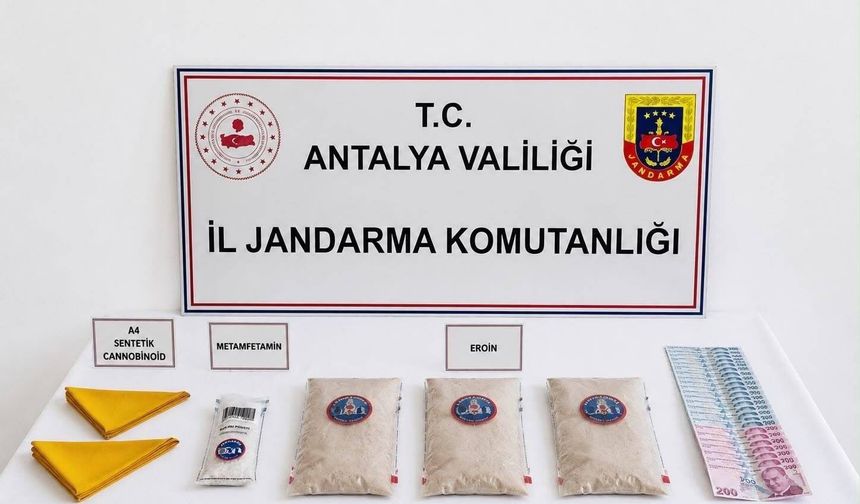 Aksu'da 1 kilo 50 gram eroin ele geçirildi: 1 tutuklama