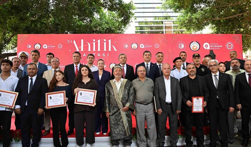 Antalya'da Ahilik Haftası başladı