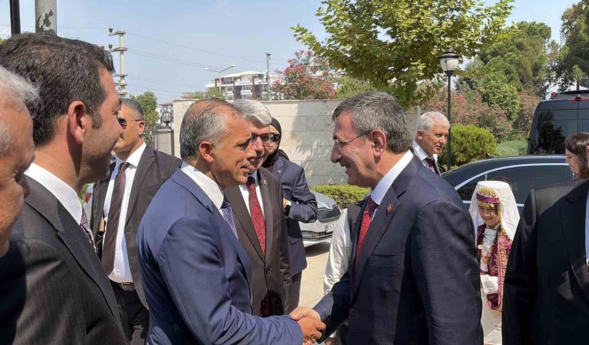 Cumhurbaşkanı Yardımcısı Cevdet Yılmaz Osmaniye'de