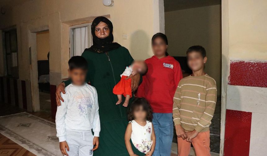 Dolandırılıp sokakta kalan 5 çocuklu aile, İçişleri Bakanı'nın talimatıyla eve yerleştirildi